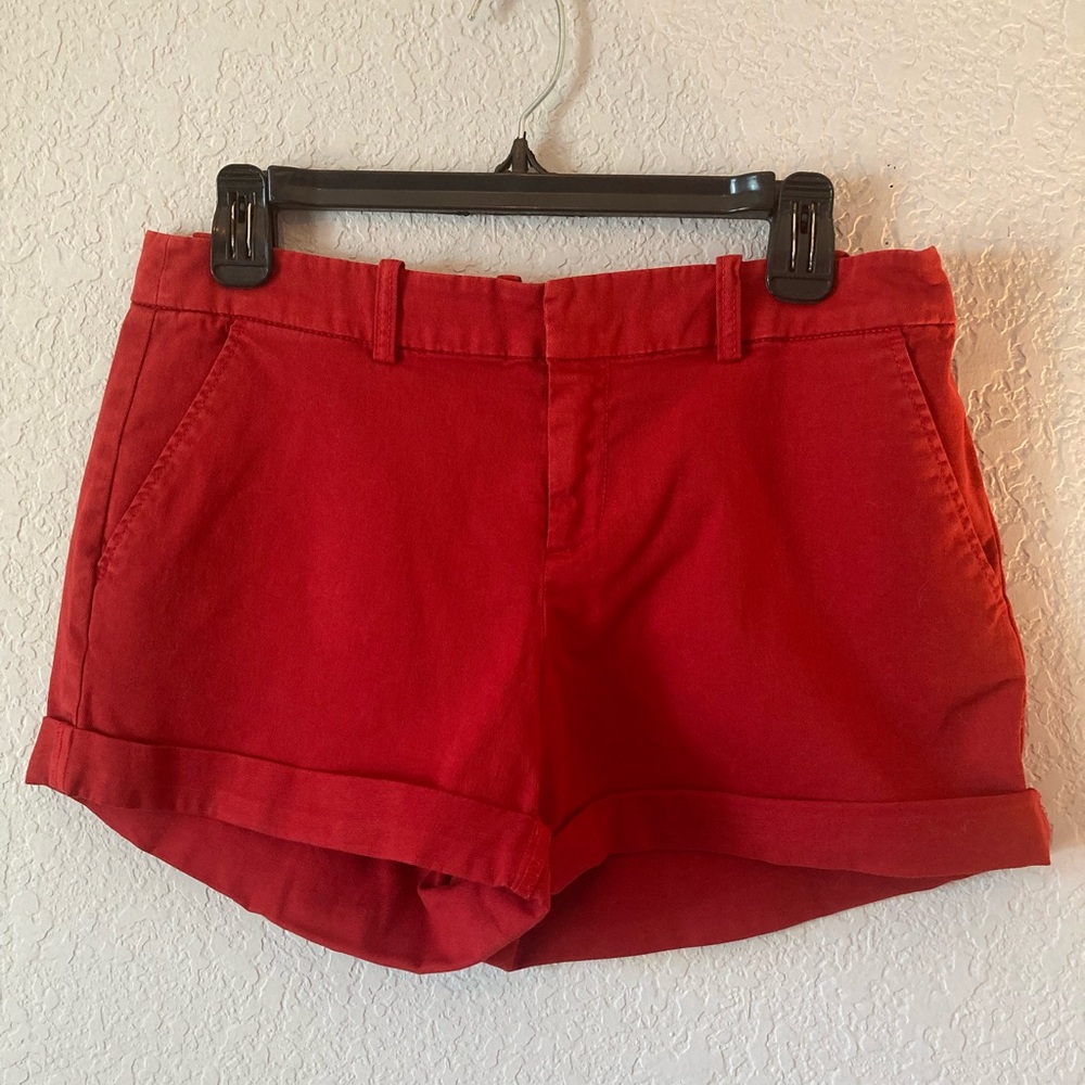 Joie red shorts size 4